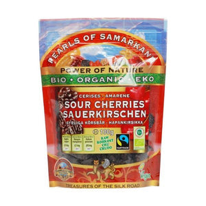 Pearls Of Samarkand - Organic Fairtrade  Sour Cherries 100g