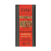 Vivani - Dark Marzipan Amaretto (Contains Alcohol) 100g x 10