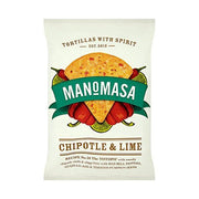 Manomasa - Tortilla Chips - Chipotle & Lime 160g x 10