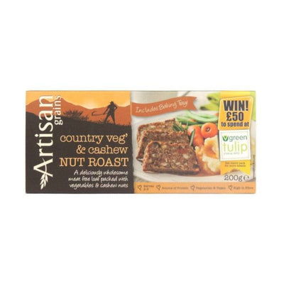 Artisan Grains - Nut Roast - Country Veg & Cashew 200g x 6