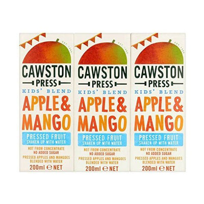 Cawston - Kids Apple & Mango - Multi-Pack (200ml x 3) x6