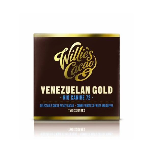 Willies - Venezuelan Rio Caribe Dark 72% Chocolate 80g