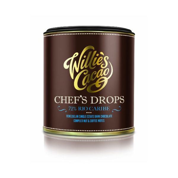 Willies - Venezuelam Chefs Drops 72% Rio Caribe 150g