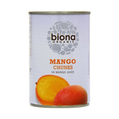 Biona - Mango Chunks In Mango Juice 400g x 6