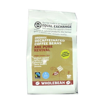 Equal Exchange - Decaffeinated Coffee Beans - Swiss Water 227g