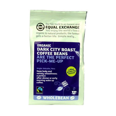 Equal Exchange - Dark City Roast Coffee Beans 227g