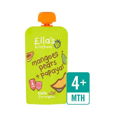 Ellas Kitchen - Ellas Kitchen  Mango Pear & Papaya - Stage 1 120g x 7
