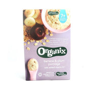 Organix - Banana & Plum Porridge (7+) 200g x 4