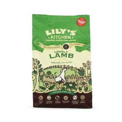 Lilys Kitchen - Lovely Lamb Dry Food For Dogs 1kg