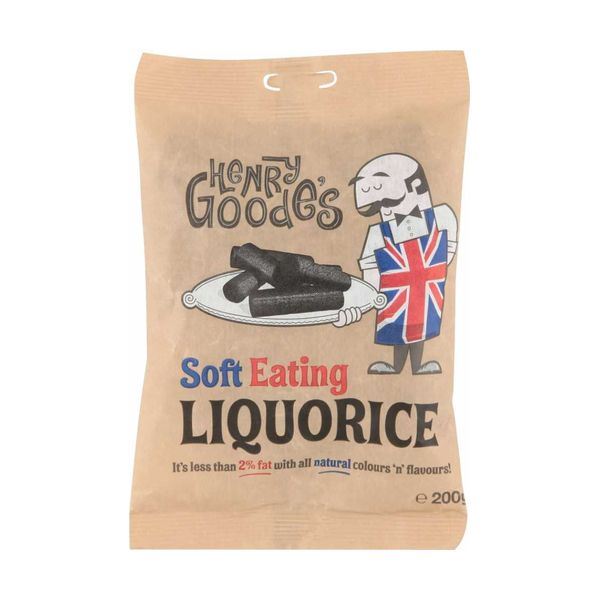Henry Goode - Soft Eating Red Liquorice 200g
