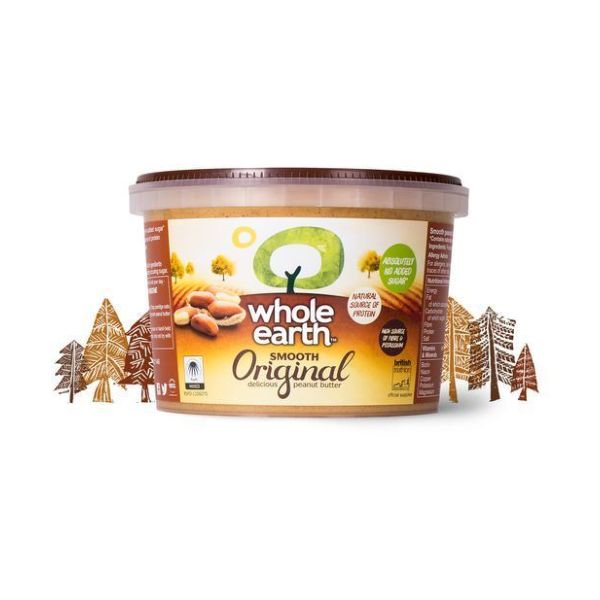 Whole Earth - Peanut Butter - Original Smooth 1kg x 2