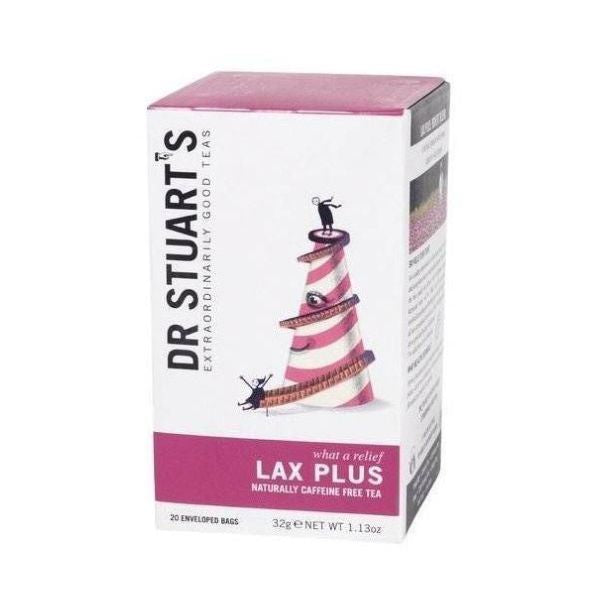 Dr Stuarts - Lax Plus Enveloped Tea 15 Bags x 4