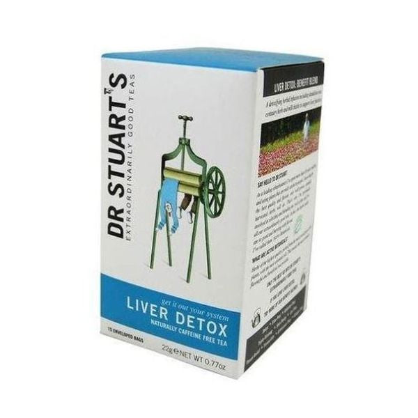 Dr Stuarts - Liver Detox Enveloped Tea 15 Bags x 4