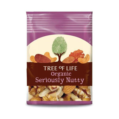 Tree Of Life - Organic Seriously Nutty 40g x 8