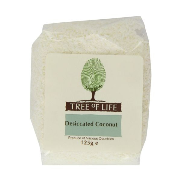 Tree Of Life - Coconut - Dessicated 125g x 6