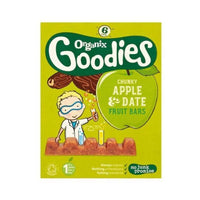 Goodies - Date & Apple Chunky Fruit Bars (17gx6) x 6