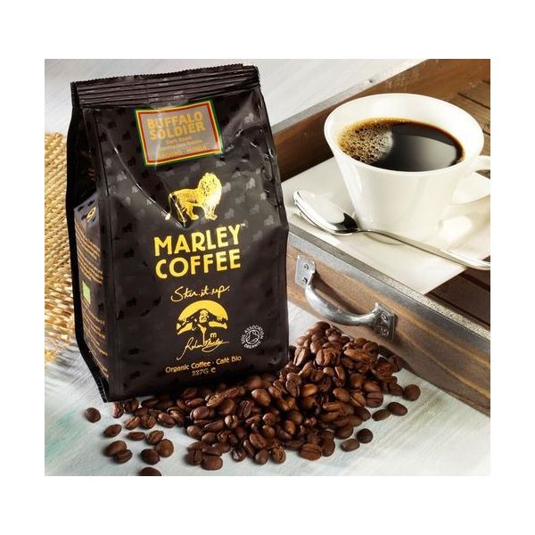 Marley Coffee - Buffalo Soldier Dark Roast Whole Bean Coffee 227g