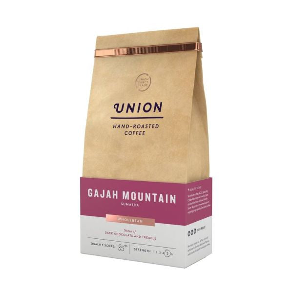 Union Coffee  Gajah Mountain Sumatra Whole Bean - Union Coffee  Gajah Mountain Sumatra Whole Bean 200g