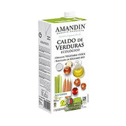 Amandin  Organic Vegetable Stock - Amandin  Organic Vegetable Stock 1Ltr