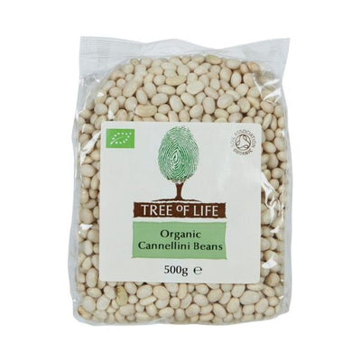Tree Of Life  Organic Cannellini Beans - Tree Of Life  Organic Cannellini Beans 500g x 6