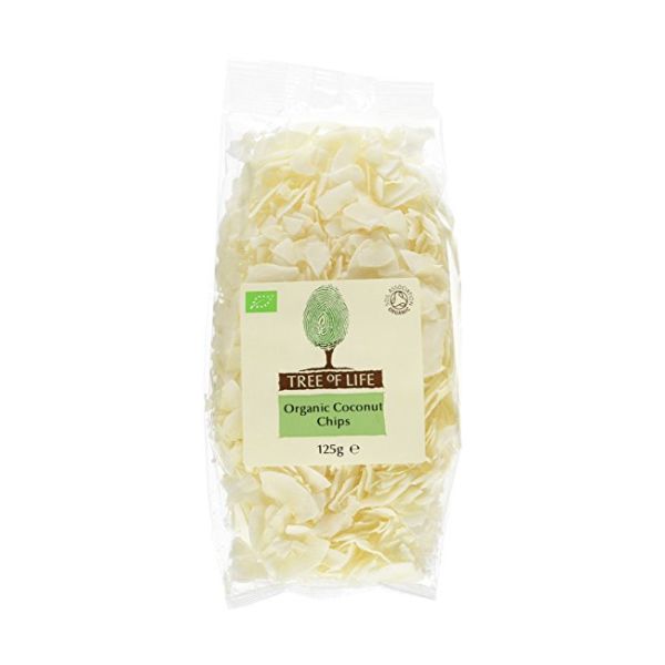 Tree Of Life  Organic Coconut Chips - Tree Of Life  Organic Coconut Chips 125g x 6