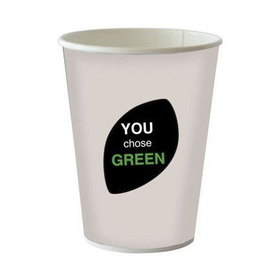 Duni  Bio Cups (24cl) Thank You - Duni  Bio Cups (24cl) Thank You 10 pack