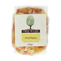 Tree Of Life - Papaya - Diced 250g x 6