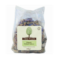 Tree Of Life - Organic Walnuts - Halves 250g x 6