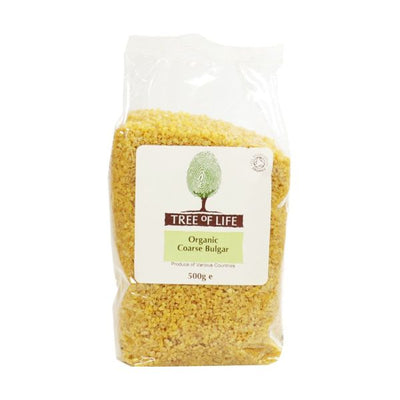 Tree Of Life - Organic Wheat - Cracked Bulgar 500g x 6