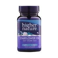 Higher Nature - Higher Nature  Starflower Oil 1000mg (204mg GLA) Softgels 90s