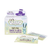 Jack & - Jack & Jill  Natural Baby Gum & Tooth Wipes 25s