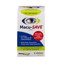 Macusave - Macusave  Eye Health Food Supplement Caps 90s
