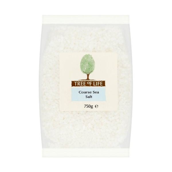 Tree Of Life - Sea Salt - Coarse 750g x 6