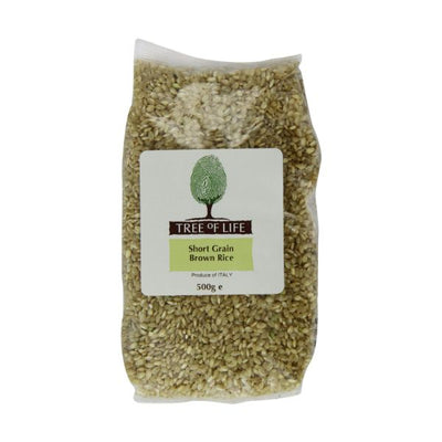 Tree Of Life - Rice - Brown Short Grain 500g x 6