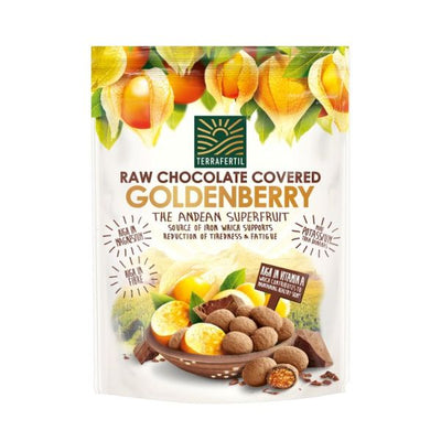 Terrafertil - Terrafertil  Raw Chocolate Covered Golden Berries 75g