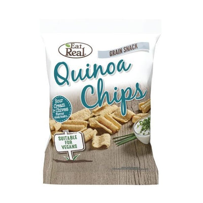 Eat Real - Eat Real  Quinoa Sour Cream Chips 80g x 10