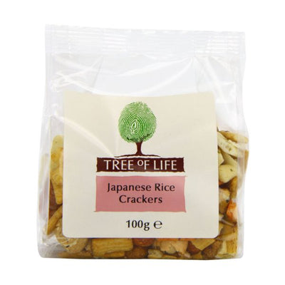 Tree Of Life - Crackers - Japanese Rice 100g x 6