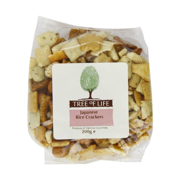 Tree Of Life - Crackers - Japanese Rice 200g x 6