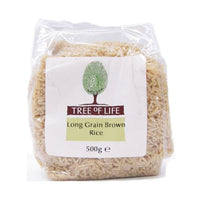 Tree Of Life - Rice - Brown Long Grain 500g x 6