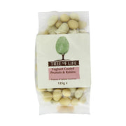 Tree Of Life - Peanuts & Raisins - Yoghurt Coated 125g x 6