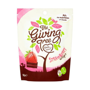 Giving Tree - Giving Tree  Freeze Dried Strawberry Crisps 18g