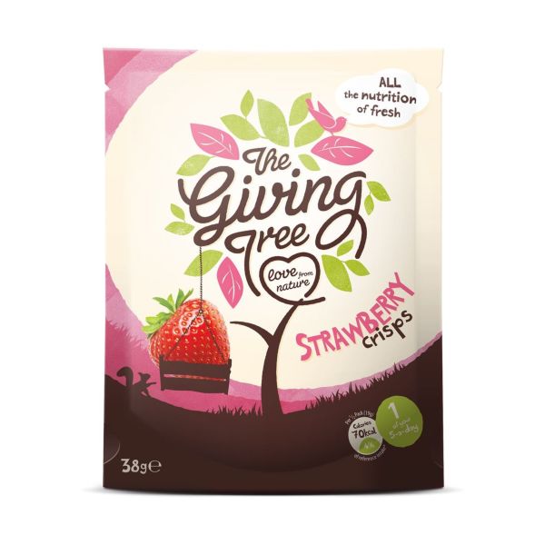 Giving Tree - Giving Tree  Freeze Dried Strawberry Crisps 38g