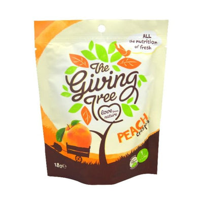 Giving Tree - Giving Tree  Freeze Dried Peach Crisps 18g