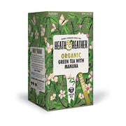 Heath & - Heath & Heather  Organic Green Tea & Manuka Honey 20 Bags