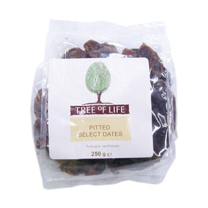 Tree Of Life - Dates - Pitted 250g x 6