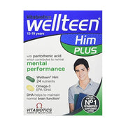 Vitabtiotics - Vitabtiotics  Wellteen Him Plus Tablets 56s