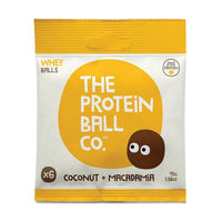 Protein Ball - Protein Ball Co  Coconut & Macadamia Protein Ball 45g x 10