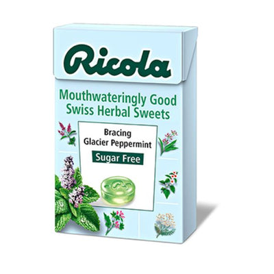 Ricola - Ricola  Box - Sugar Free Glacier Peppermnt 45g x 20