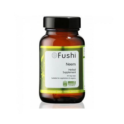 Fushi - Fushi  Organic 500mg Neem Leaf Veg Caps 60s