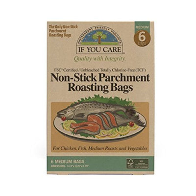 If You - If You Care  Fsc Cert Non Stick Paper Roasting Bags 6 Pack
